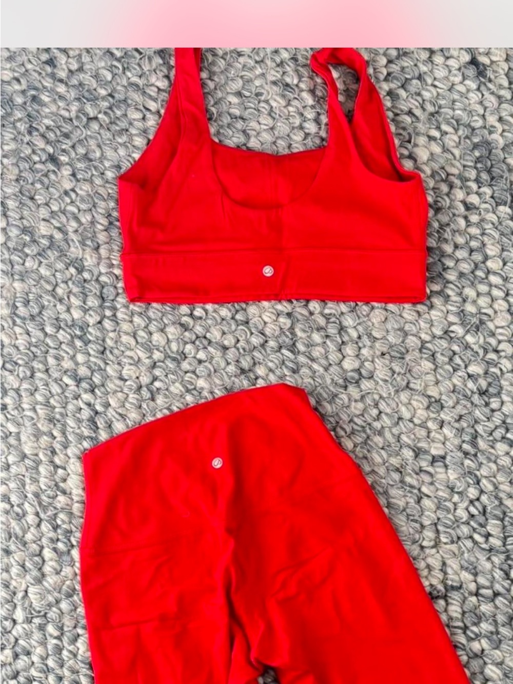 Crz yoga red set